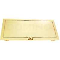 MB 9211 Brass Letterbox Back Plate