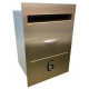 Parcel Bin Copper Letterbox Brass