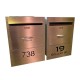 Parcel Bin Copper Letterbox Copper