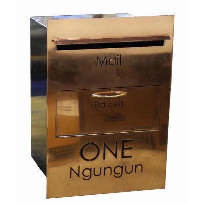 Parcel Bin Copper Letterbox