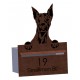 Dog Box Copper Letterbox - VIP Series Contemporary