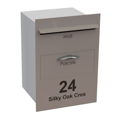 Alum Parcel Box Letterbox