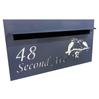 A4 Aluminium Letterbox