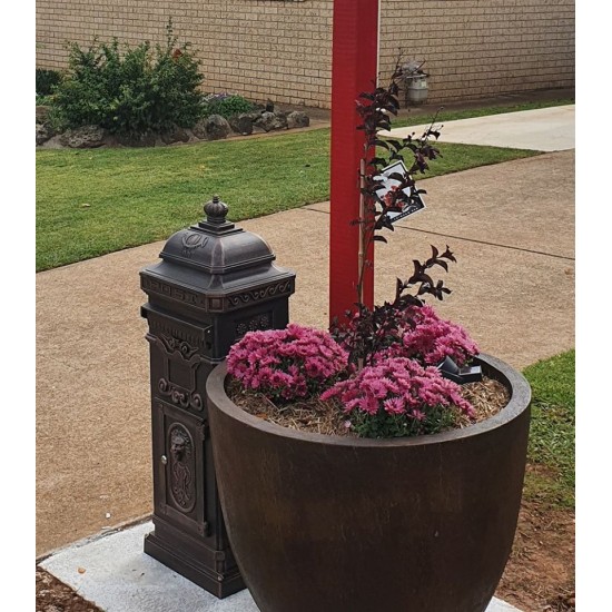 Cast Pillar Letterbox Parcel Bins & Piers