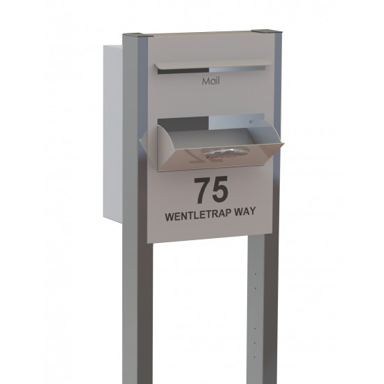 Parcel Box Letterbox - Free Standing Parcel Bins & Piers