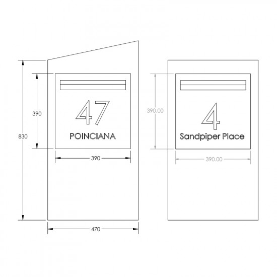 Poinciana Pier Letterbox Builders Specials