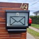 Jagger Letterbox On Wall / Fence  Mailboxes