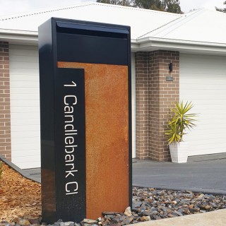 Installed Mailbox Candlebark