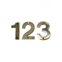 Brass Letterbox Number 75mm