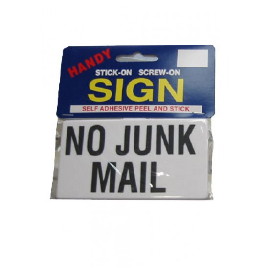 No Junk Mail Large No Junk Mail