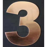 Copper House Numbers