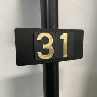 Stick on Numbers Letterbox