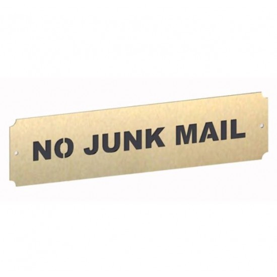 No Junk Mail SS No Junk Mail