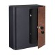 Sylvan Wall Mount Mailbox Rust/Black On Wall or Fence 