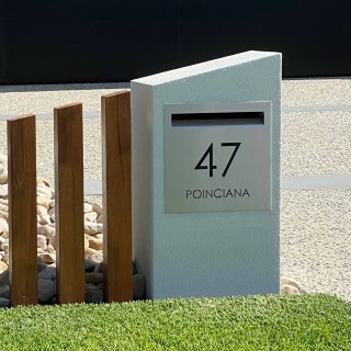 Vectra Stainless Letterbox