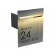 Barkers Rd Stainless Letterbox Stainless Steel