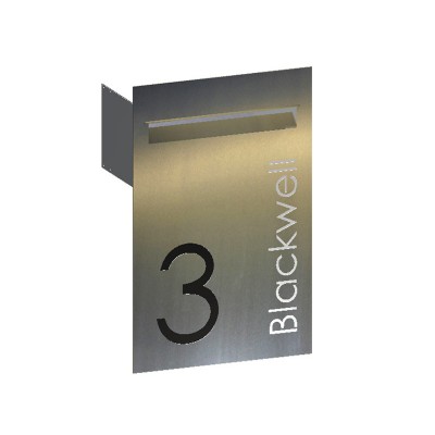 Blackwell Stainless Letterbox
