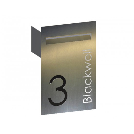 Blackwell Stainless Letterbox Stainless Steel