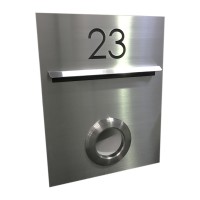 Magnolia Stainless Letterbox