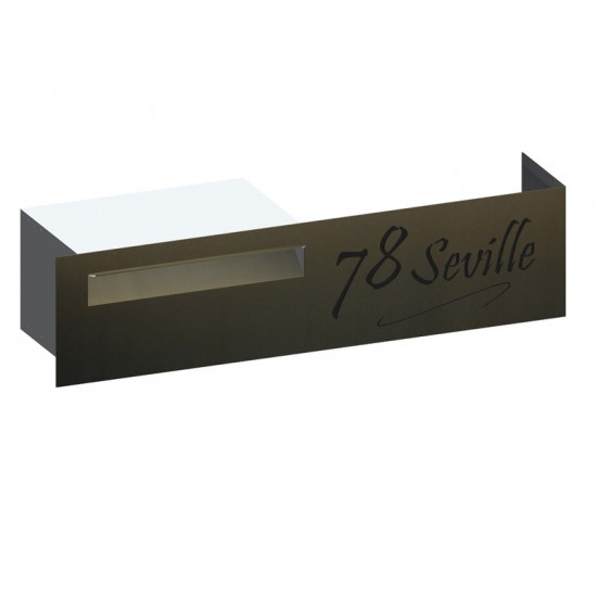Seville Stainless Letterbox Stainless Steel