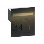 Tropicana Stainless Letterbox